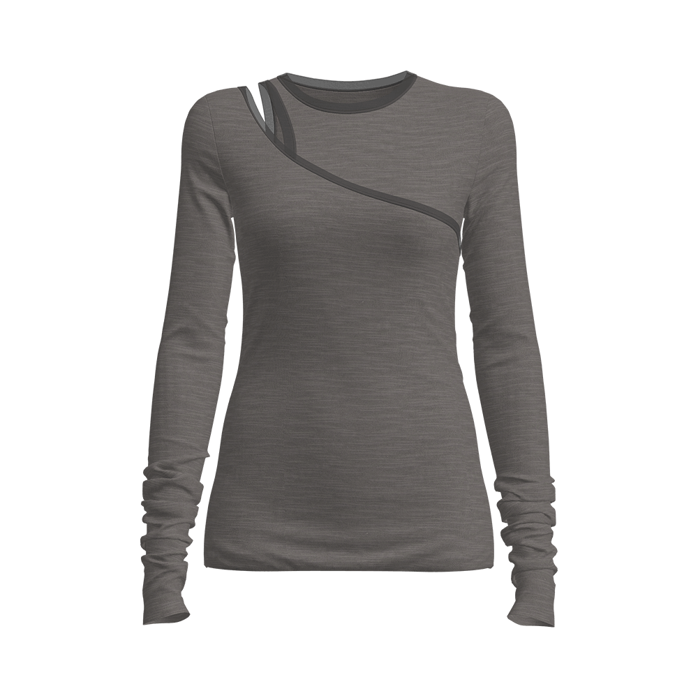 Camisa simples C Slub